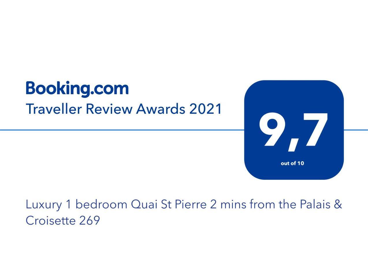 Luxury 1 Bedroom Quai St Pierre 2 Mins From The Palais & Croisette 269 Cannes Exterior photo